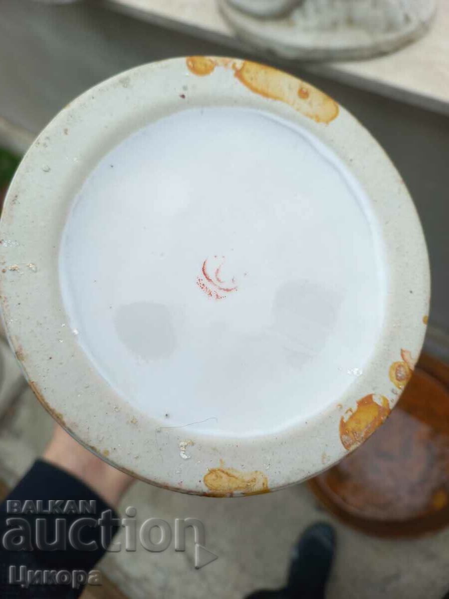 CHINESE PORCELAIN SATSUMA VASE - 5 CHINESE PORCELAIN SATSUMA VASE - 5