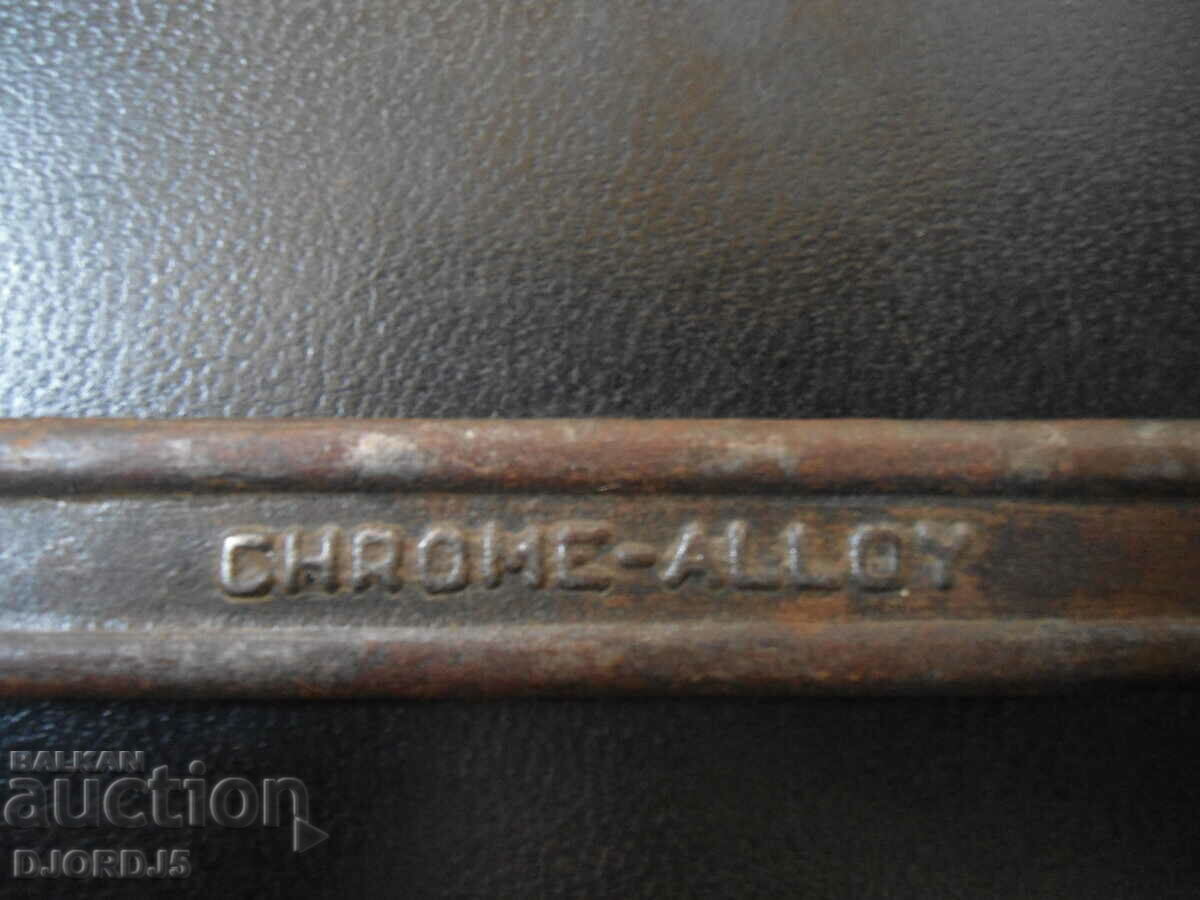 Delivery of Old key 14-15, markings, CHROME-ALLOY