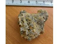 Минерал камък галенит пирит натурален образец