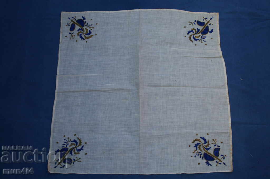 Authentic old tablecloth sack embroidery 233