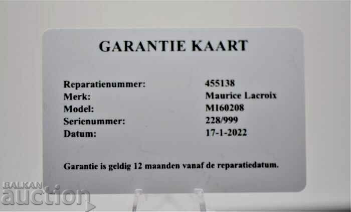 Maurice Lacroix - Cronometru - ML6028 - automat 228/999 - 7