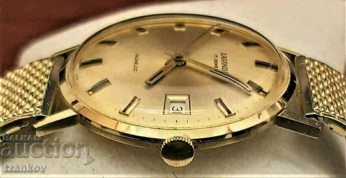 Gold Swiss watch 18k/750/ 1950 Condition 9/10 with price 5649.00 BGN | € 2888.29 Gold Swiss watch 18k/750/ 1950 Condition 9/10 with price 5649.00 BGN | € 2888.29
