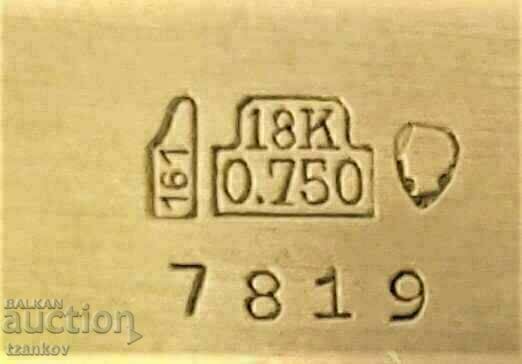 Gold Swiss watch 18k/750/ 1950 Condition 9/10 - 5 Gold Swiss watch 18k/750/ 1950 Condition 9/10 - 5