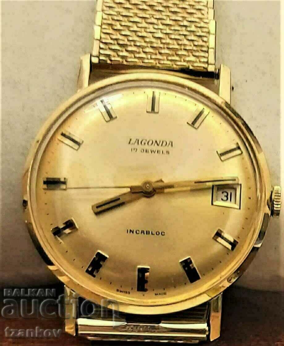 Gold Swiss watch 18k/750/ 1950 Condition 9/10 Gold Swiss watch 18k/750/ 1950 Condition 9/10