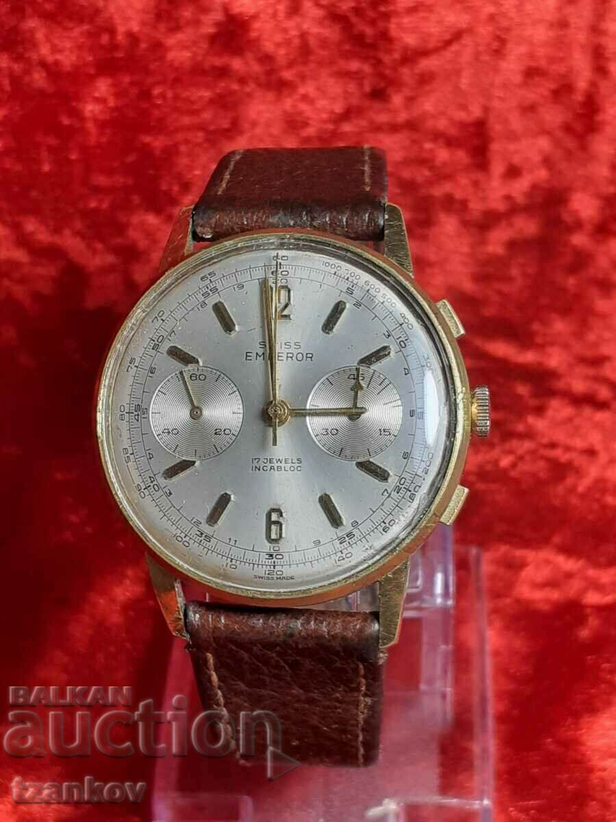 Swiss Emperor - Chronograph - 2480W - Men's - 1950 Vintage