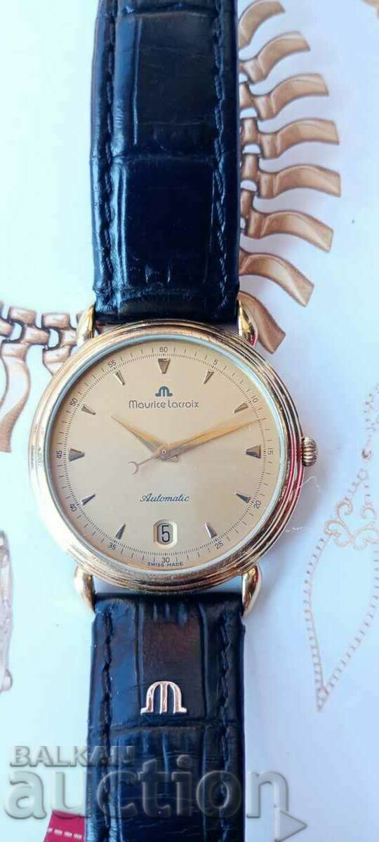 Maurice Lacroix Automatic! Επιχρυσωμένος! Σχεδόν καινούργιο!