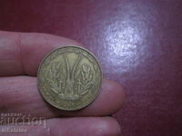 1968 West Africa 10 francs