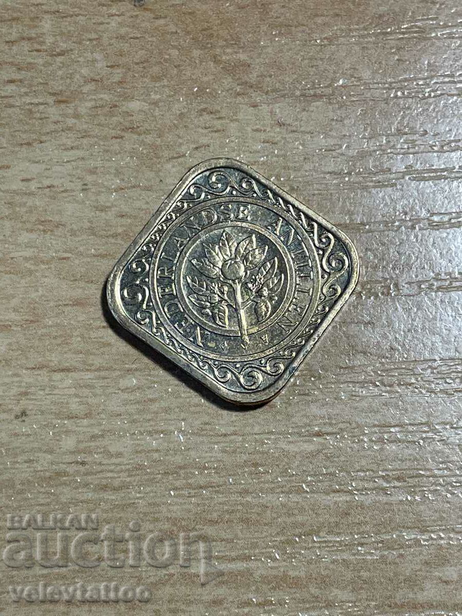50 cent Curaçao 1990