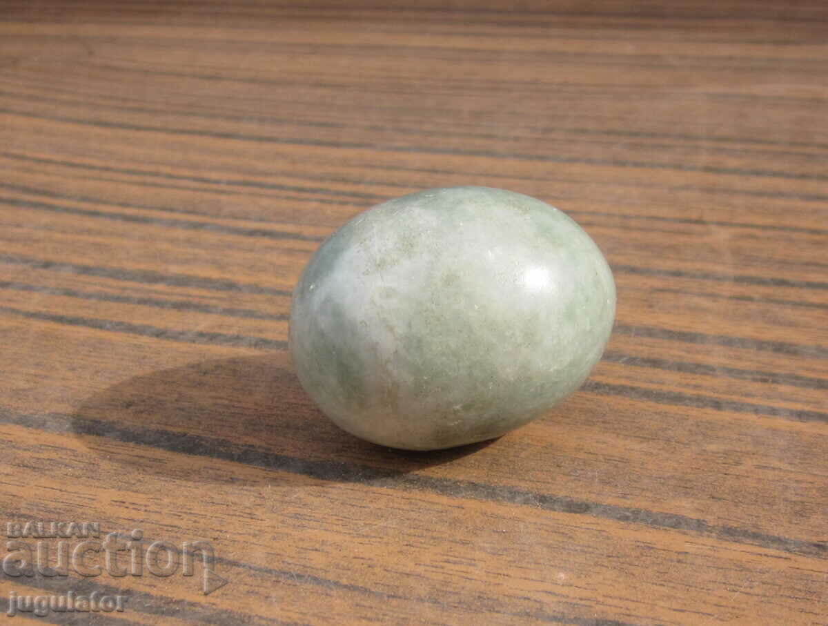 Delivery of small egg handmade from natural stone mineral Delivery of small egg handmade from natural stone mineral