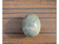 small egg handmade from natural stone mineral