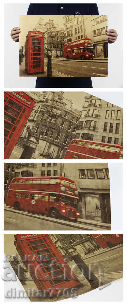 Delivery of Poster poster 51/35 cm.