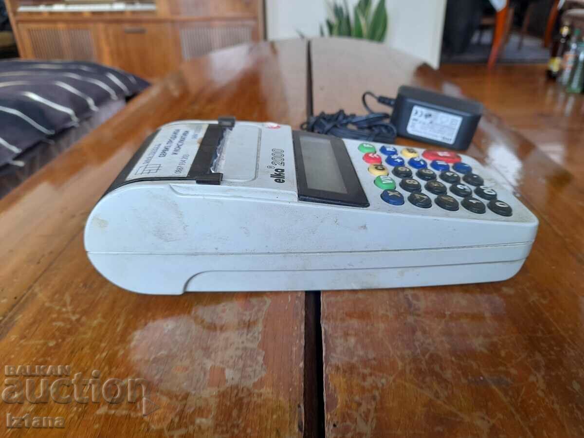 Παλιά ταμειακή μηχανή Elka 2000 με τιμή 45.00 BGN | € 23.01 Παλιά ταμειακή μηχανή Elka 2000 με τιμή 45.00 BGN | € 23.01