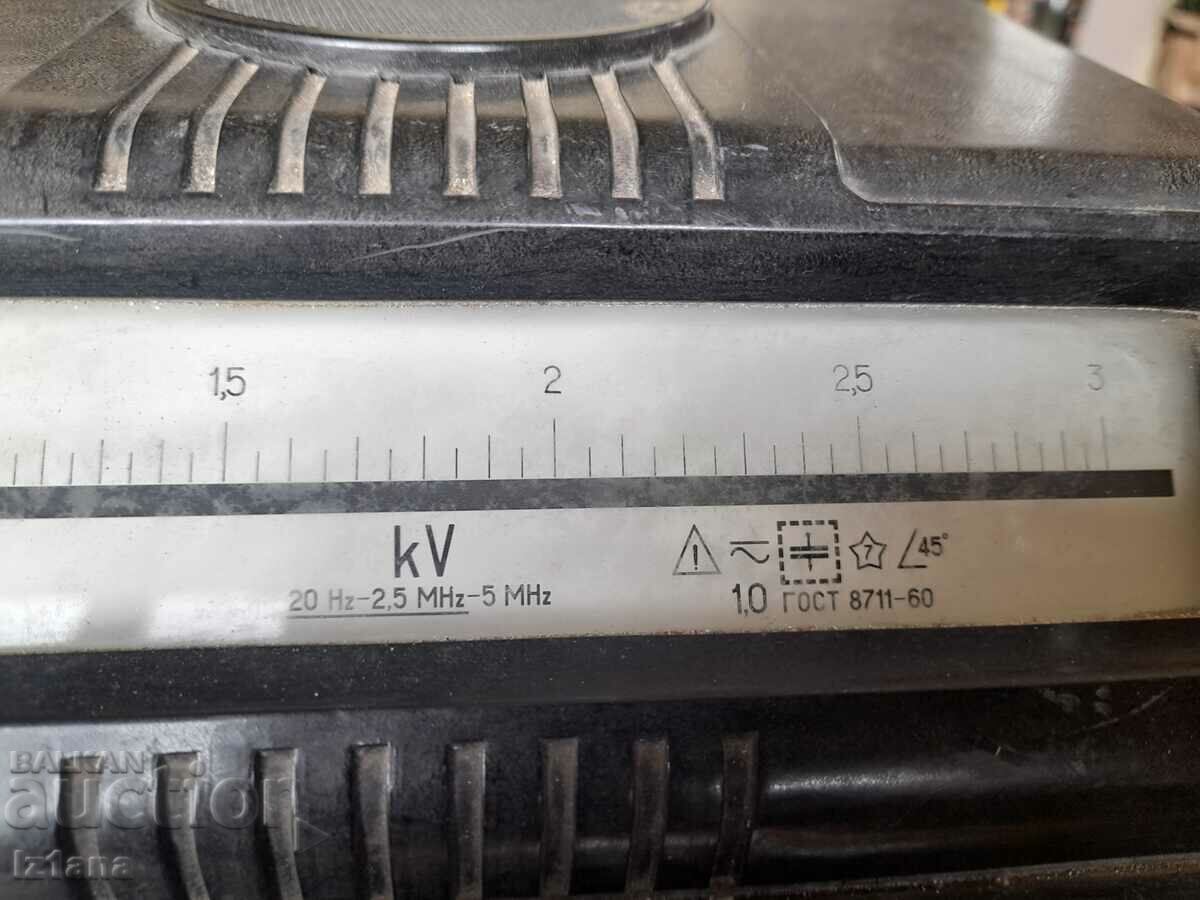 Auction Old Voltmeter C50 Auction Old Voltmeter C50