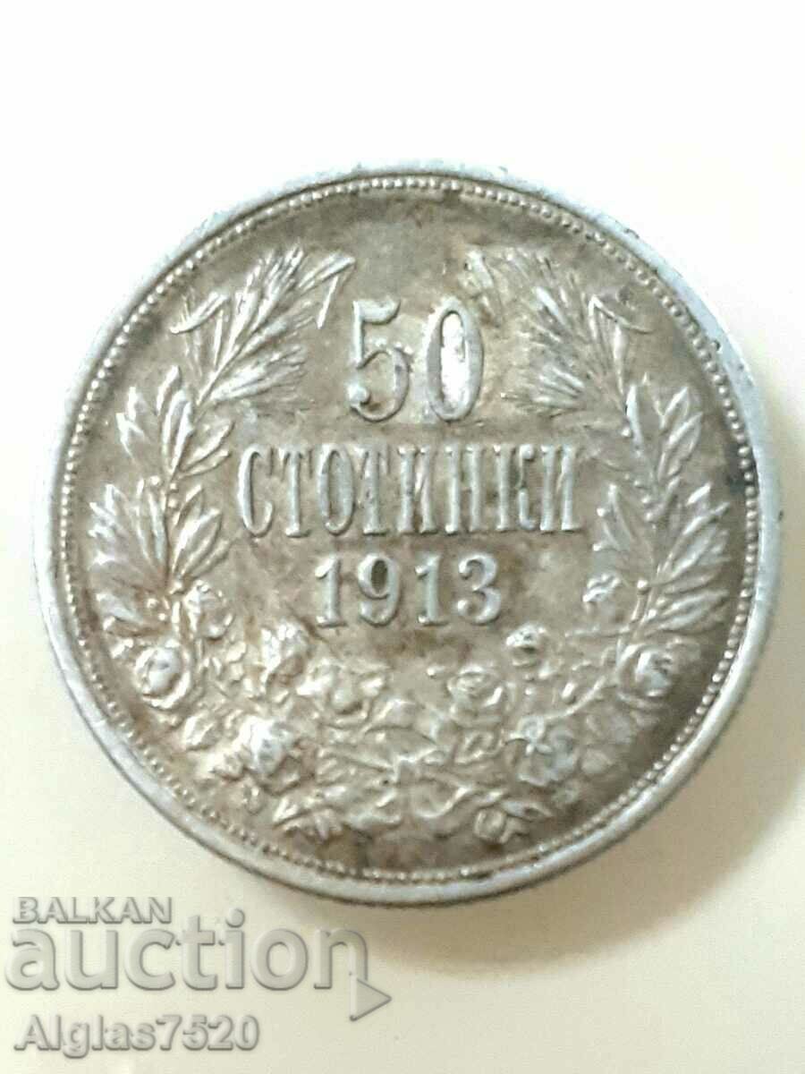 50 st. 1913/silver/