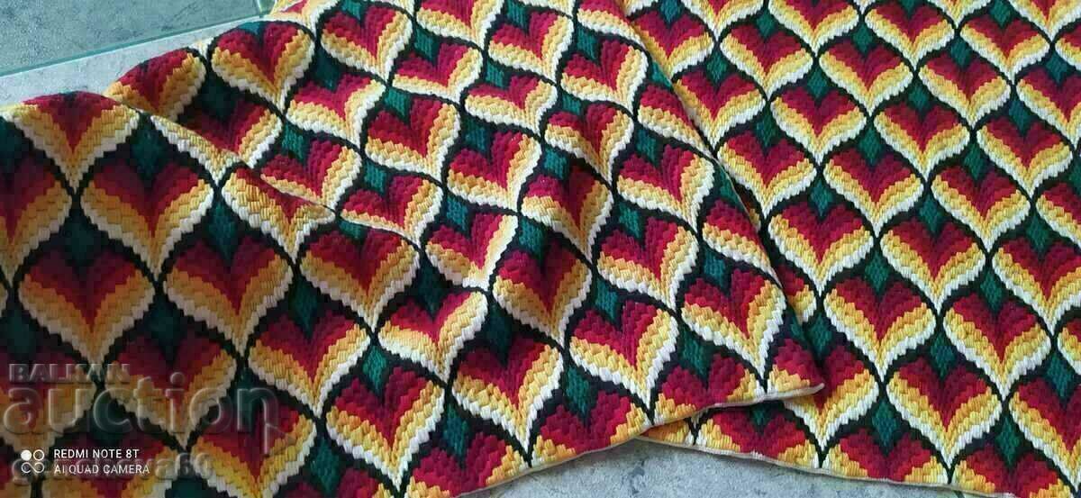 Auction Hand embroidered large pillow blanks Auction Hand embroidered large pillow blanks