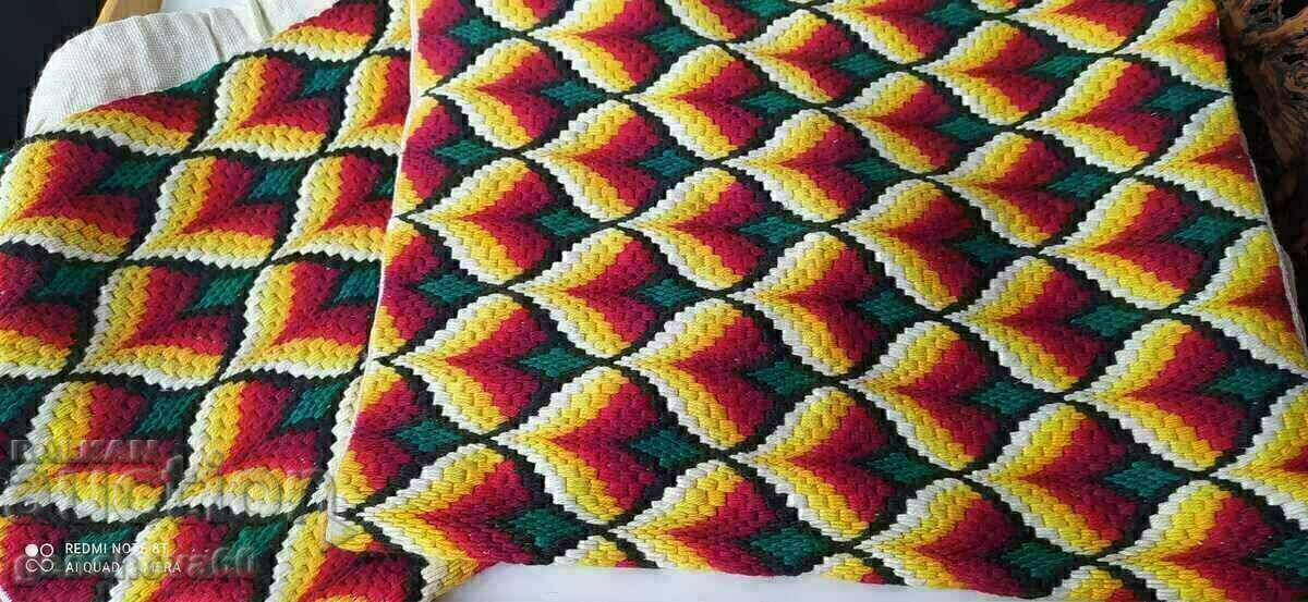 Delivery of Hand embroidered large pillow blanks Delivery of Hand embroidered large pillow blanks