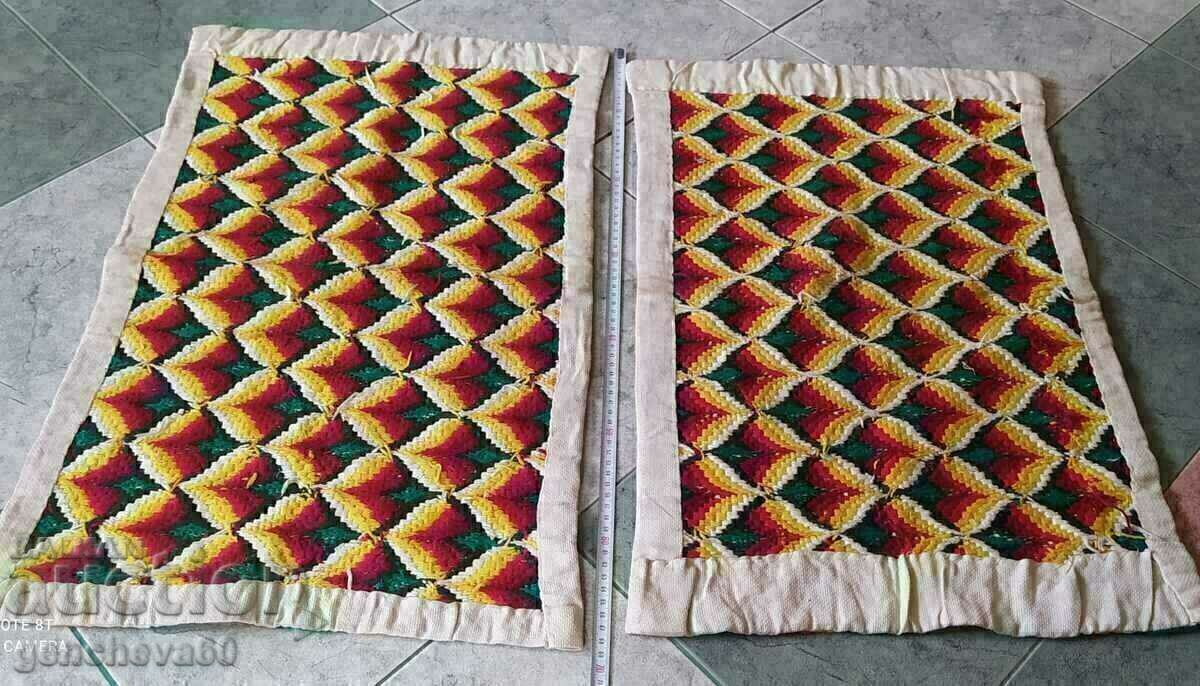 Hand embroidered large pillow blanks - 6 Hand embroidered large pillow blanks - 6