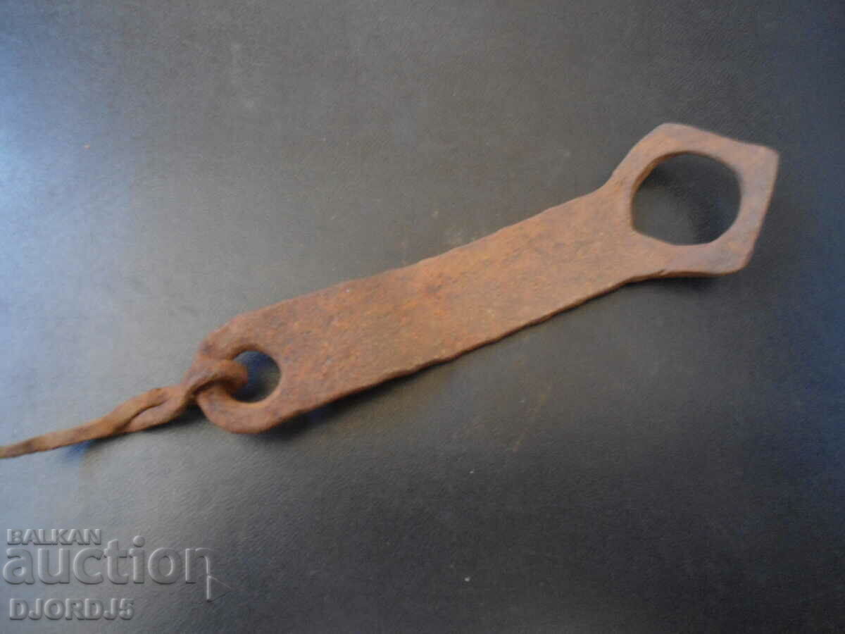 Old wrought latch with price 4.00 BGN | € 2.05