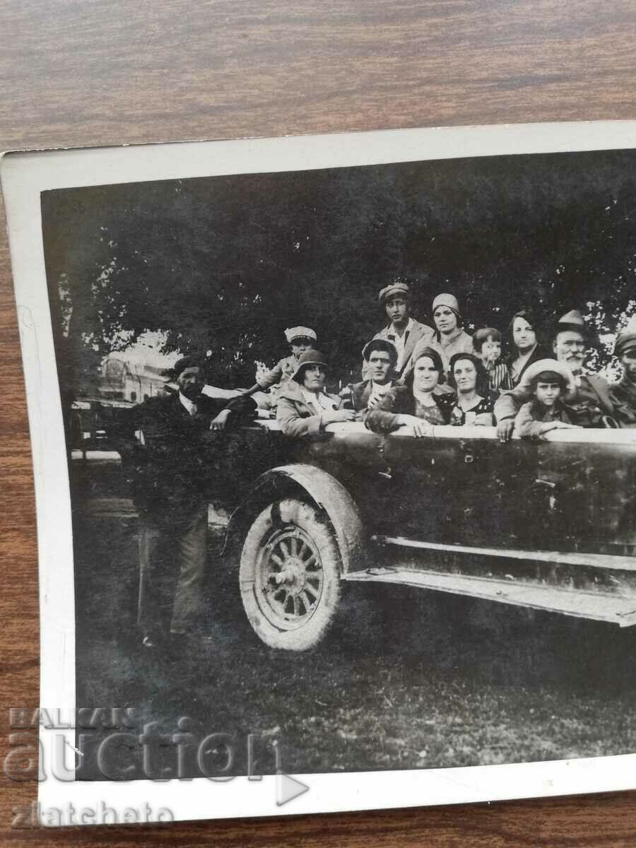 Auction Old photo Kingdom of Bulgaria - car Auction Old photo Kingdom of Bulgaria - car