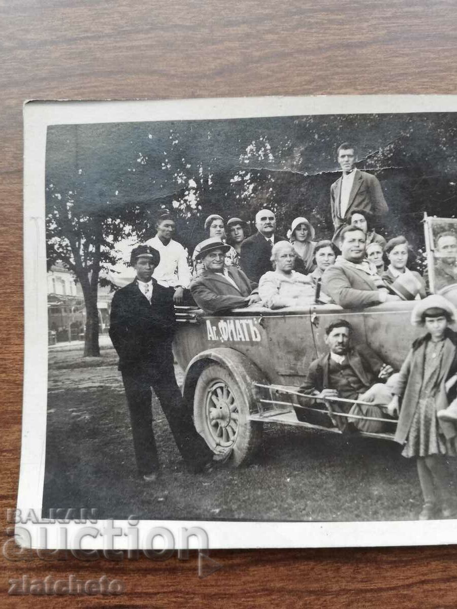 Δημοπρασία Παλαιά φωτογραφία Βασίλειο της Βουλγαρίας - αυτοκίνητο