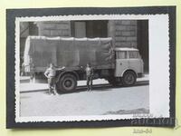 Old photo Truck Sofia - 13/9 cm.