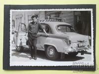 Old photo Car Car - 13/9 cm.
