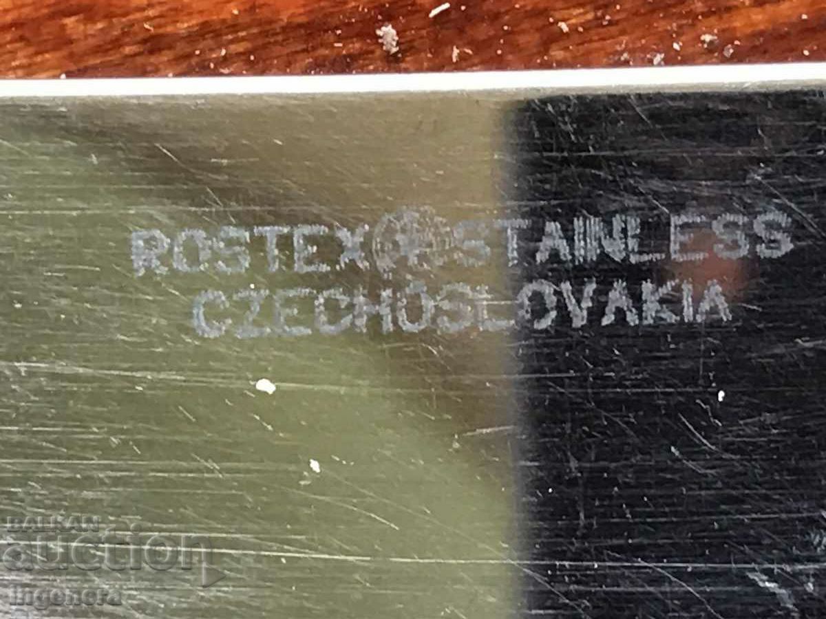 KNIFE SERVICE KNIVES FOR SERVING CZECHOSLOVAKIA-6 PCS - 5 KNIFE SERVICE KNIVES FOR SERVING CZECHOSLOVAKIA-6 PCS - 5