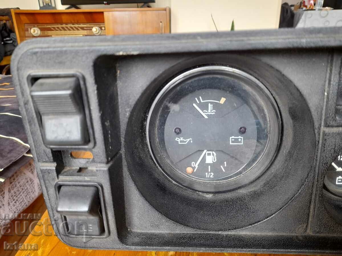 Old dashboard, control devices Lada, Vaz, Lada with price 110.00 BGN | € 56.24 Old dashboard, control devices Lada, Vaz, Lada with price 110.00 BGN | € 56.24