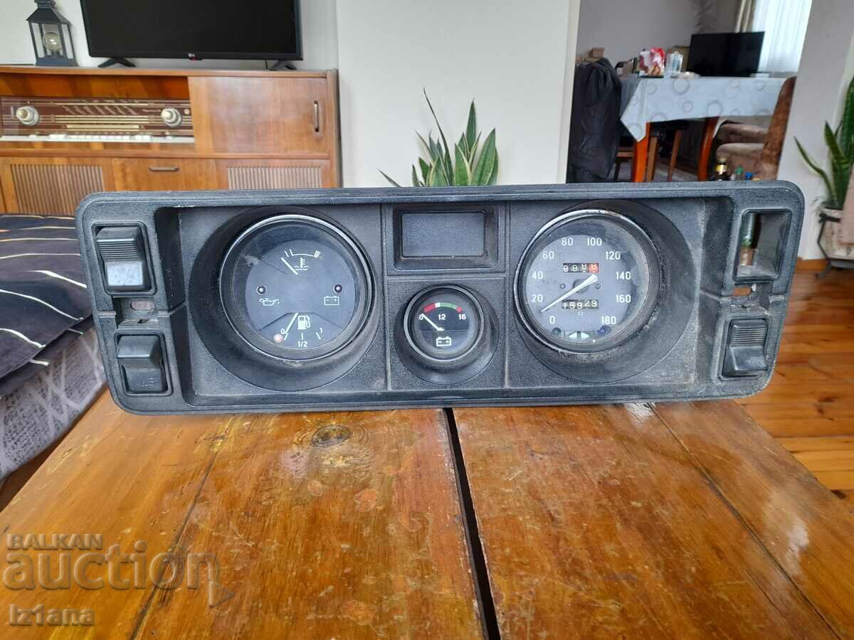 Old dashboard, control devices Lada, Vaz, Lada Old dashboard, control devices Lada, Vaz, Lada