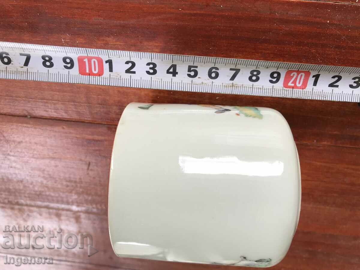 Auction PORCELAIN MUG FROM EARLY SOCIETY BULGARIA FOR COLLECTORS Auction PORCELAIN MUG FROM EARLY SOCIETY BULGARIA FOR COLLECTORS