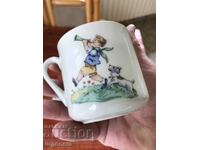 PORCELAIN MUG FROM EARLY SOCIETY BULGARIA FOR COLLECTORS