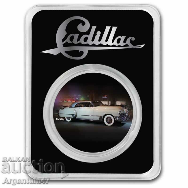 1 OZ GENERAL MOTORS SILVER - CADILLAC COUPE DEVIL 1 OZ GENERAL MOTORS SILVER - CADILLAC COUPE DEVIL