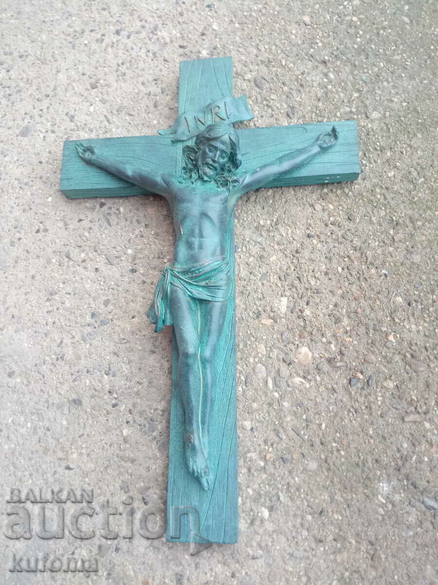 A large crucifix