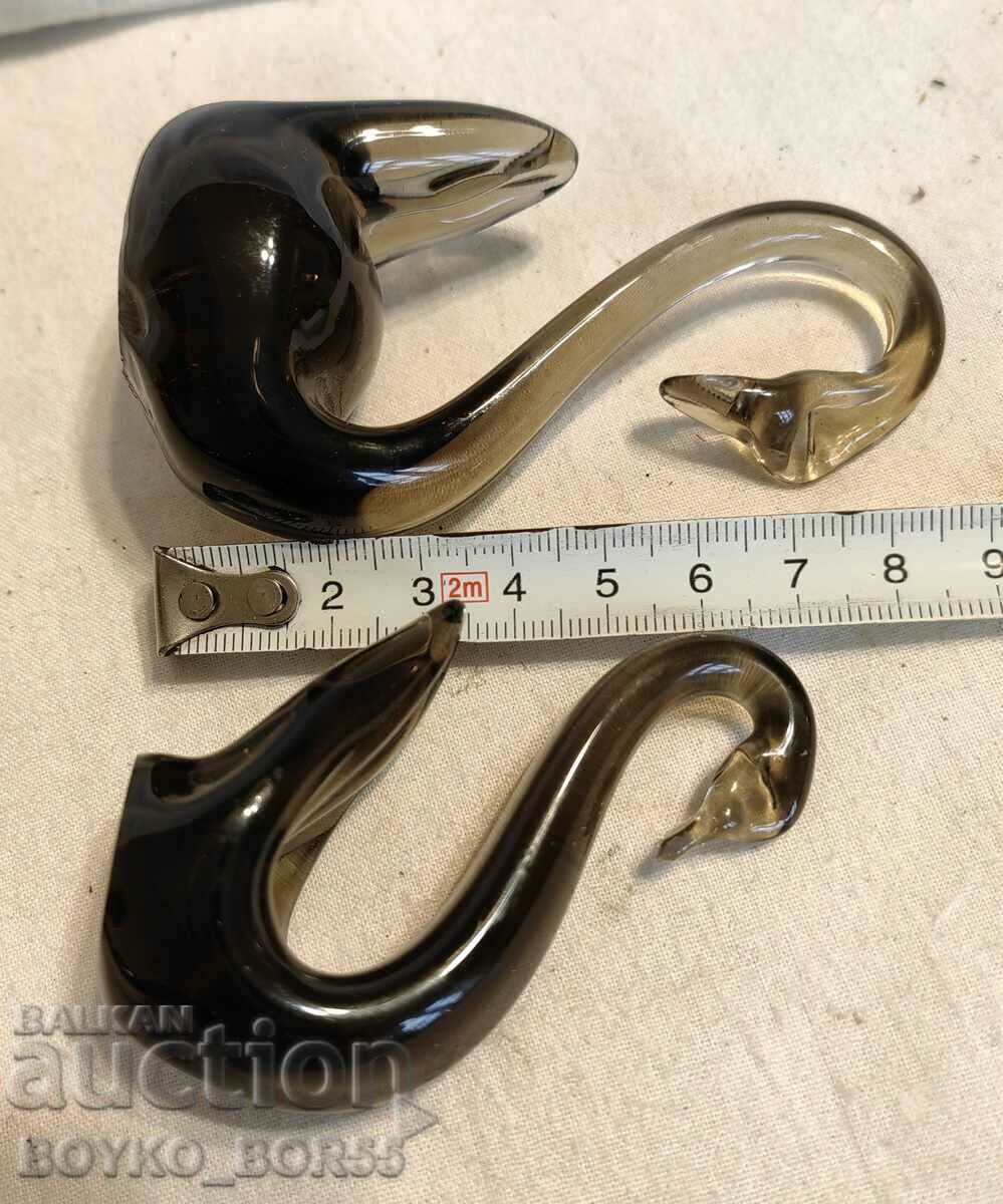 Auction Two Murano Swans Auction Two Murano Swans
