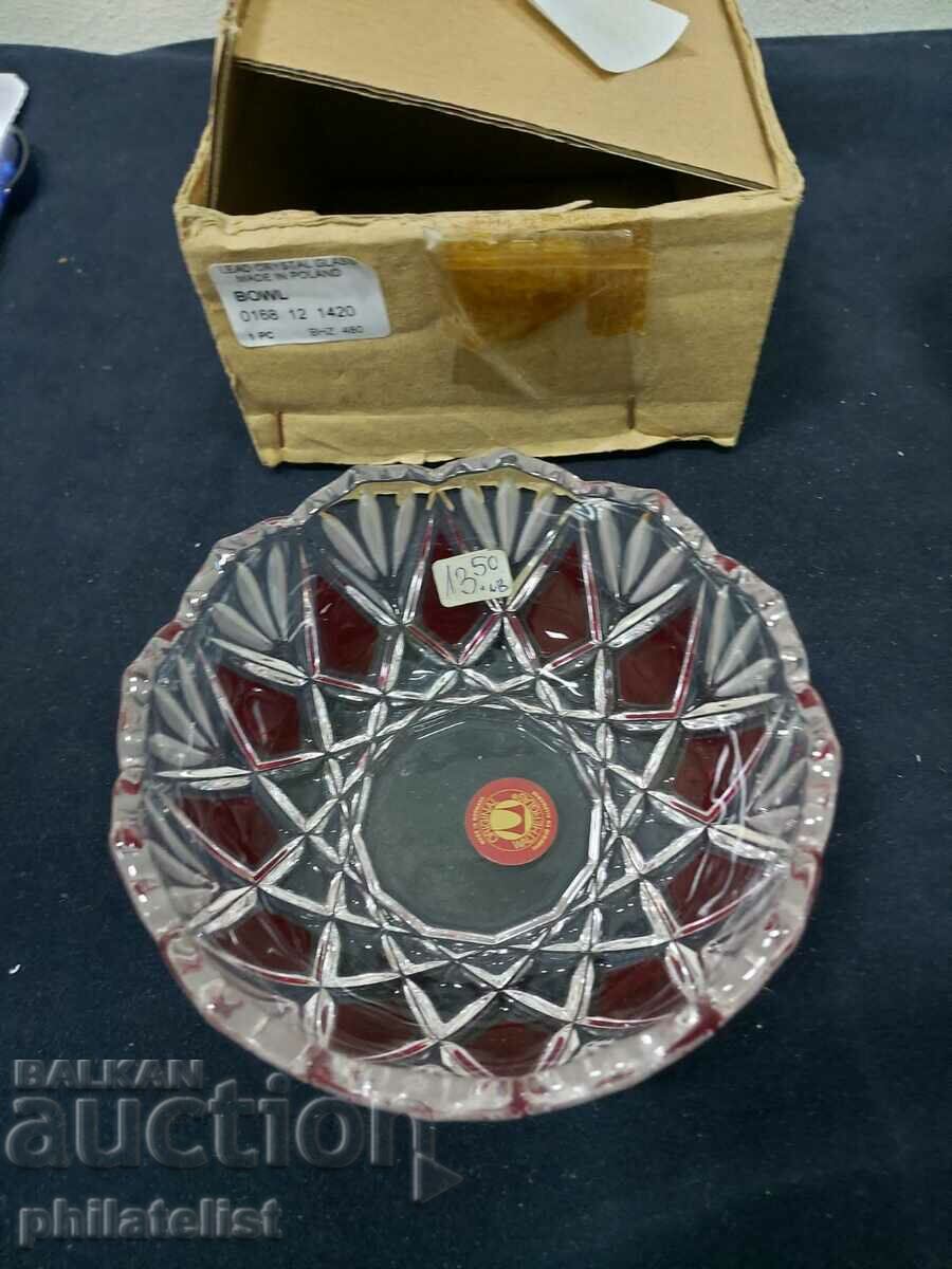 Nut bowl - Walther Glass - Rubin with price 14.00 BGN | € 7.16 Nut bowl - Walther Glass - Rubin with price 14.00 BGN | € 7.16