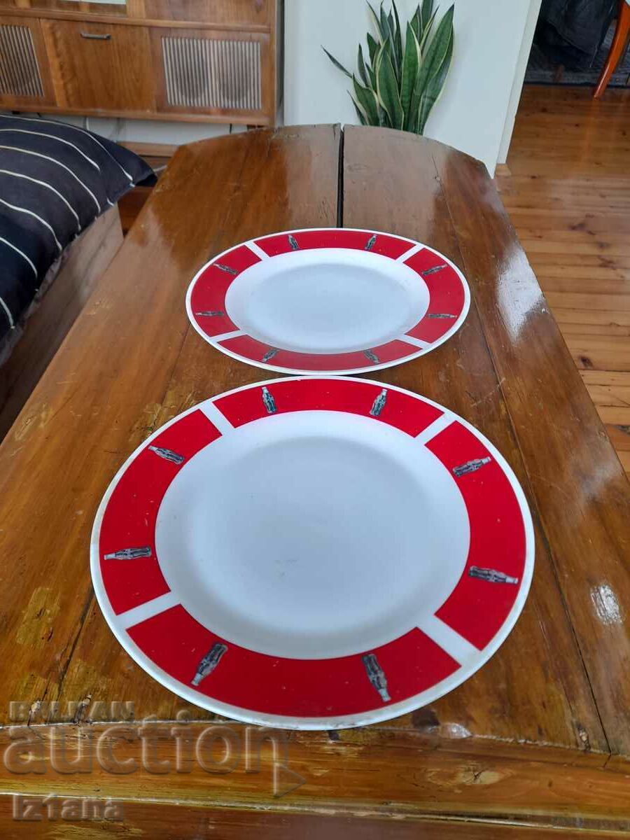 Plate, plates of Coca Cola, Coca Cola Plate, plates of Coca Cola, Coca Cola
