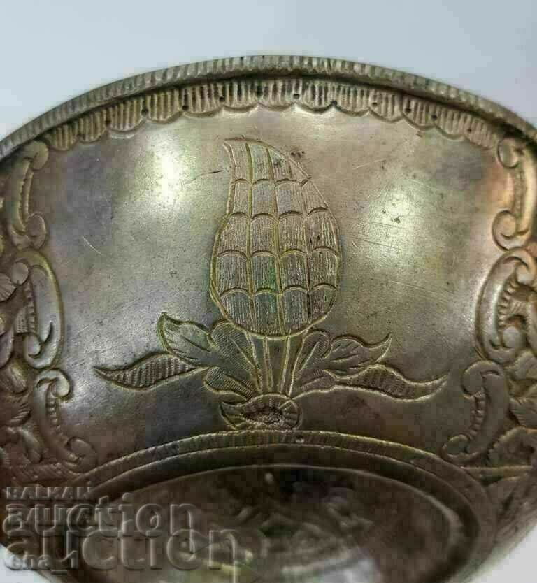 O ceașcă/castron din argint grecesc UNIC din secolul al XIX-lea cu ornamente - 6 O ceașcă/castron din argint grecesc UNIC din secolul al XIX-lea cu ornamente - 6