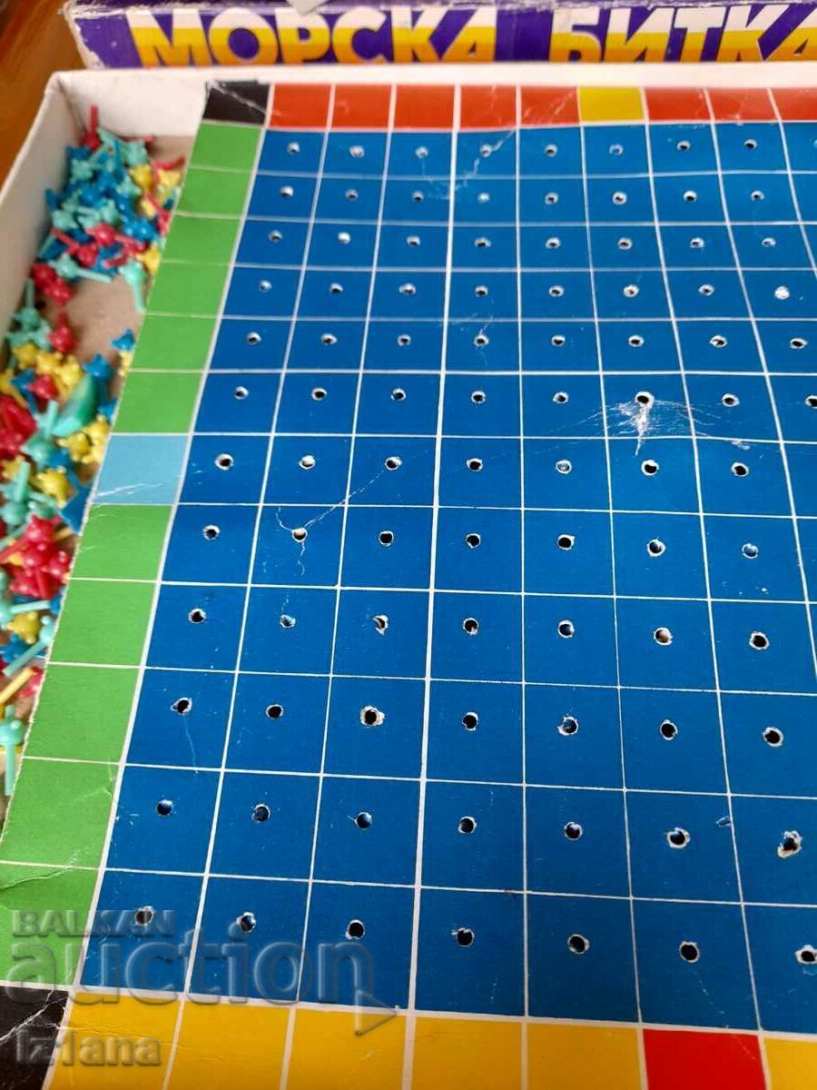 Auction Old children's game Sea Battle Auction Old children's game Sea Battle