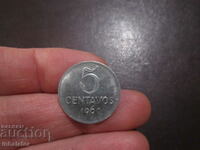 1969 5 centavos Brazilia