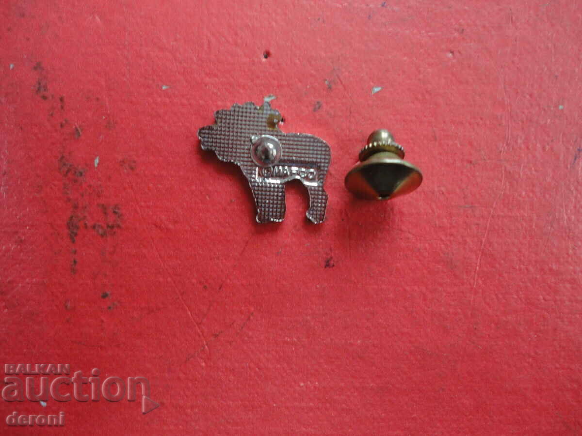 Delivery of Cool Enamel Badge Elk Deer Badge Delivery of Cool Enamel Badge Elk Deer Badge