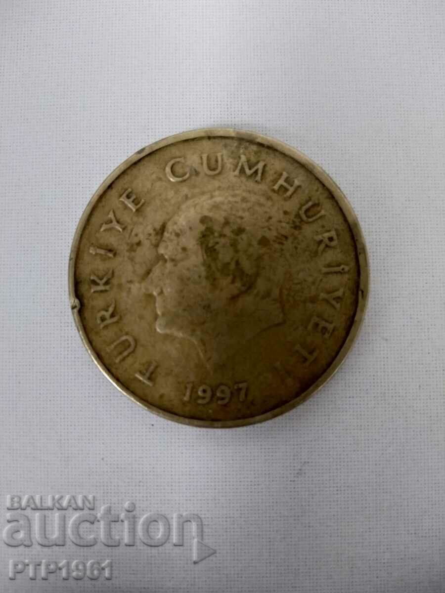 50 bin lira with price 0.50 BGN | € 0.26