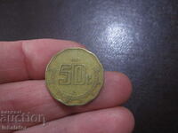 1993 50 centavos Mexic
