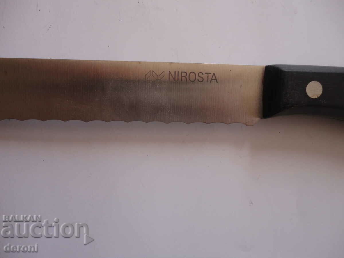 German Nirosta knife with price 15.00 BGN | € 7.67 German Nirosta knife with price 15.00 BGN | € 7.67