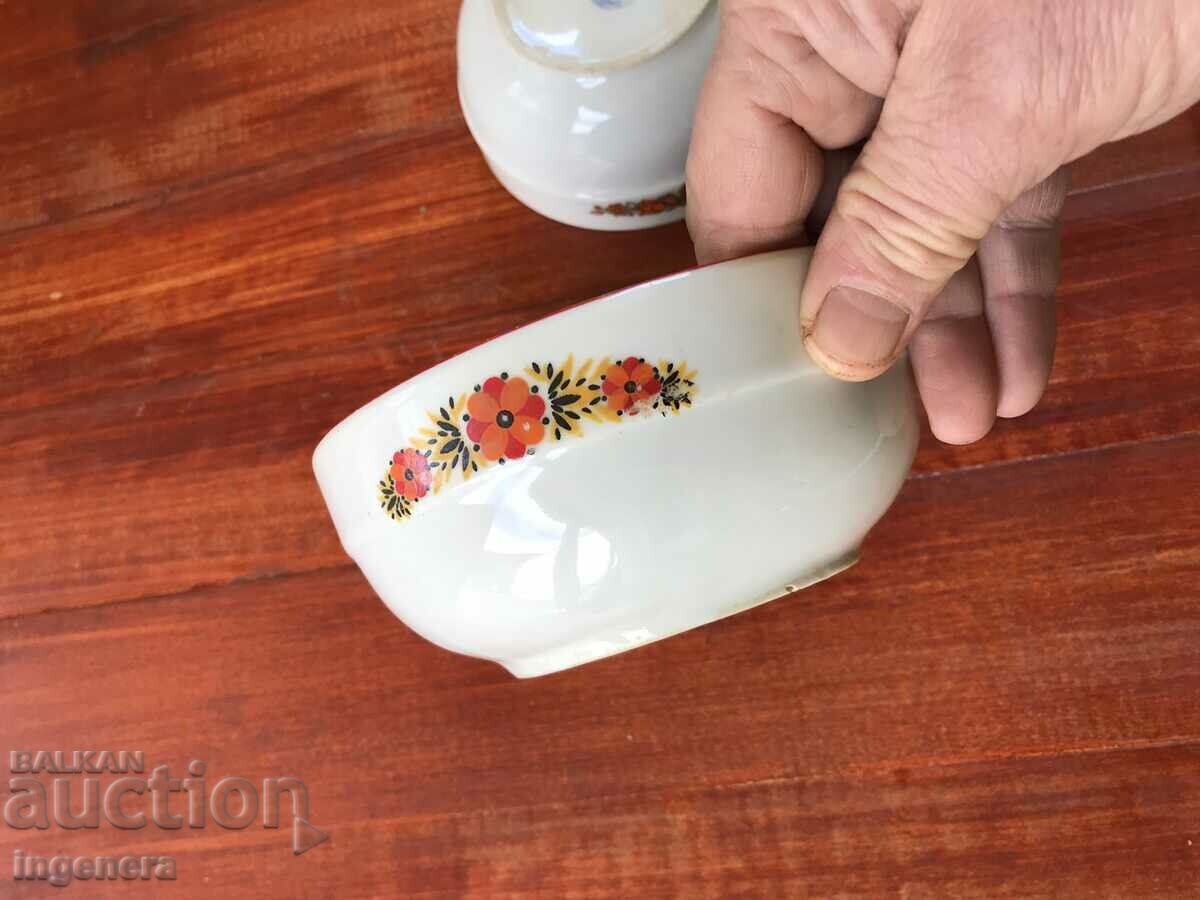 BULGARIA PORCELAIN BOWL PANICA BOWL-2 PCS DIFFERENT - 5