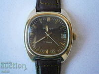 POLJOT 2614.2H, 17 jewels! Case-37x45mm! USSR, literally new!