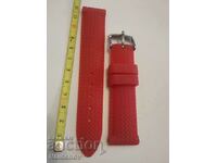 Silicone watch strap 22 mm