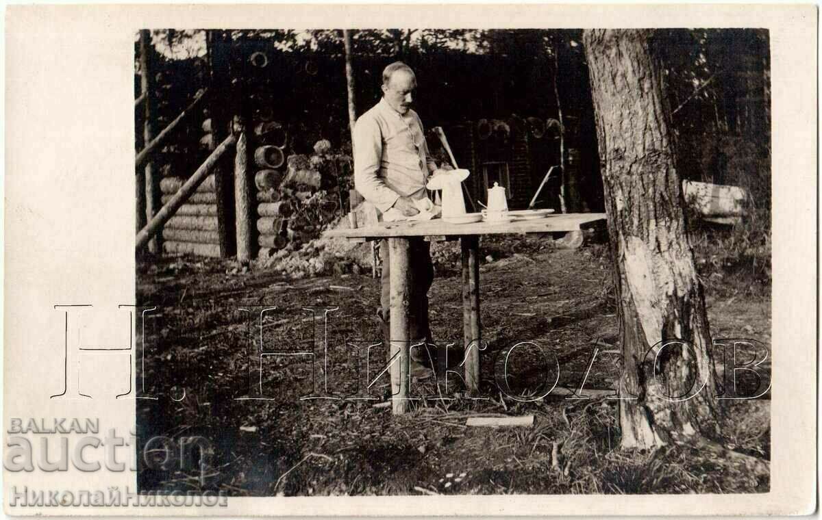 191? СТАРА СНИМКА ПСВ ГЕРМАНИЯ НЕМСКИ ВОЕНЕН ОФИЦЕР Г214