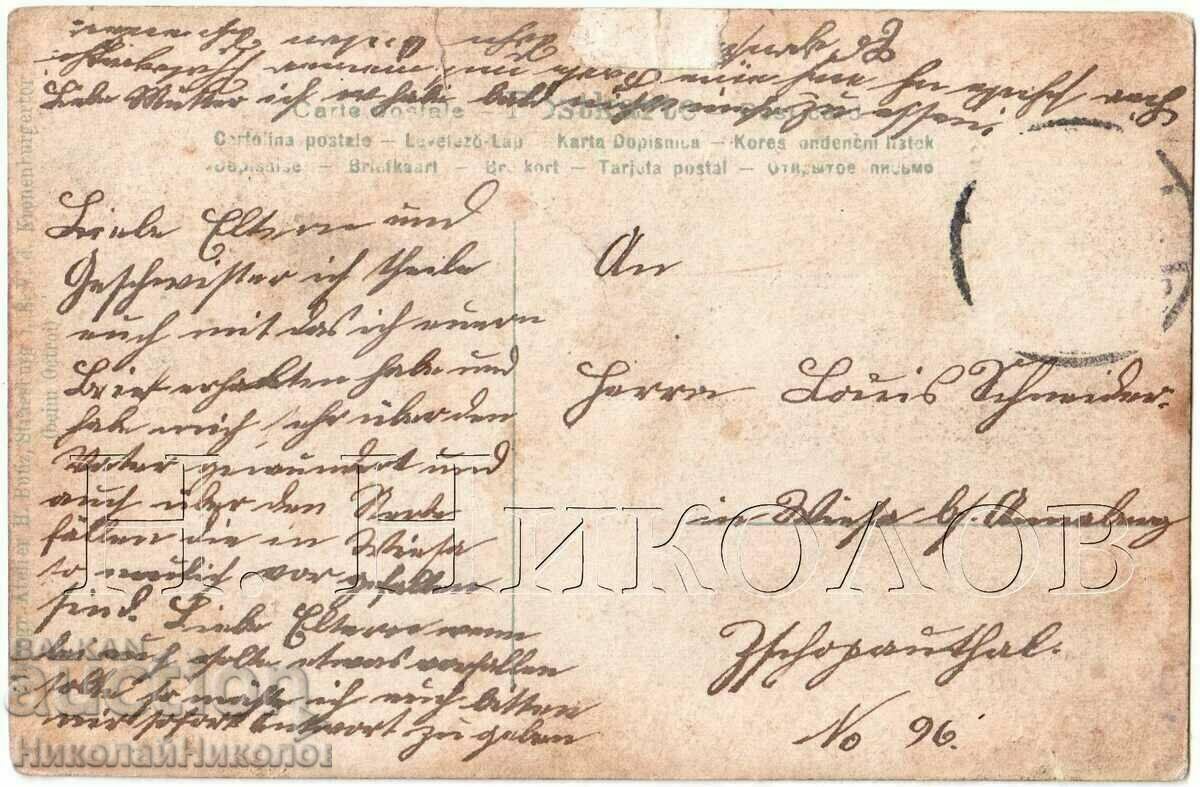 191? OLD PHOTO GERMANY GERMAN MILITARY CAND. OFFICERS D216 with price 8.00 BGN | € 4.09