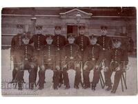 191? OLD PHOTO GERMANY GERMAN MILITARY CAND. OFFICERS D216