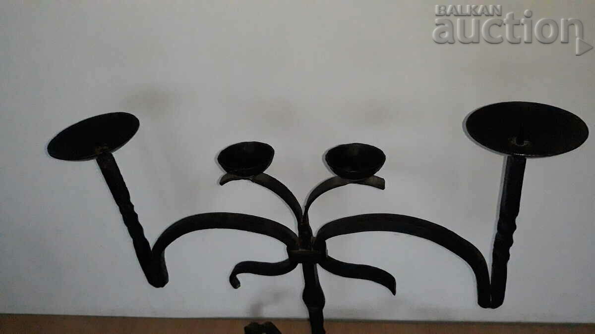 Antique iron handmade candle holder lamp - 5 Antique iron handmade candle holder lamp - 5